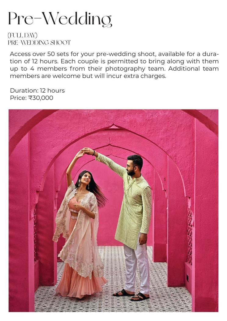 Pre-Wedding Shoot